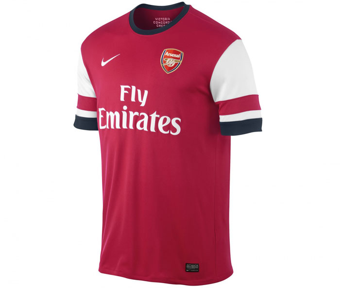 Arsenal hjemme trøje 12-13