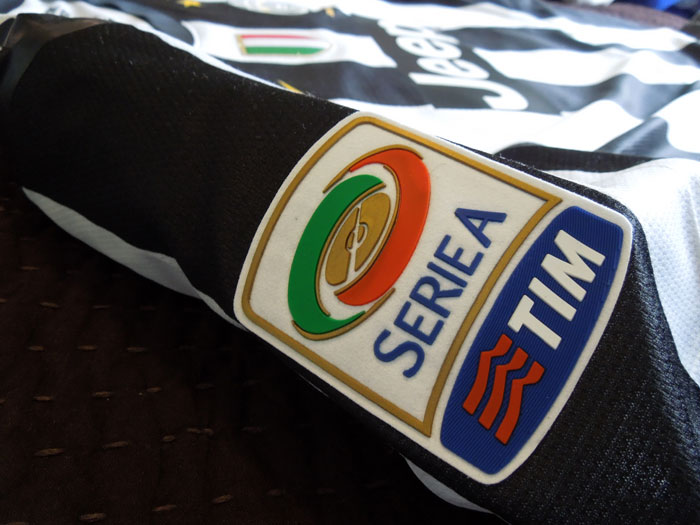 Juve jersey sleeve badge