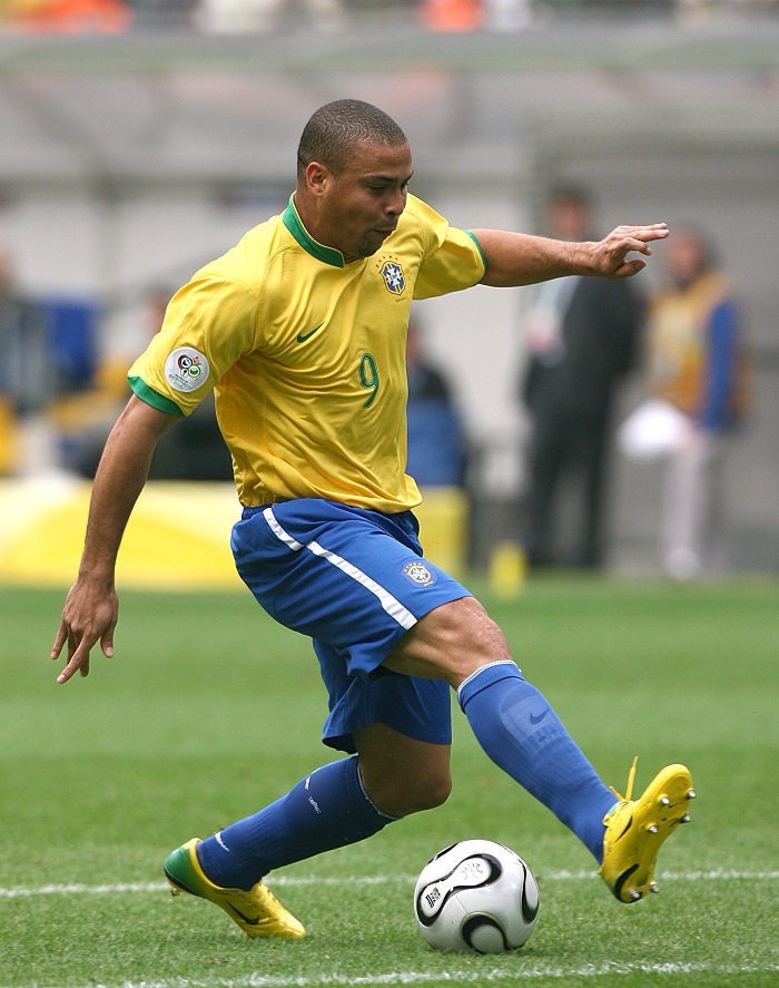 Brasilien VM 2006 med FIFA slutrunde ærmemærke