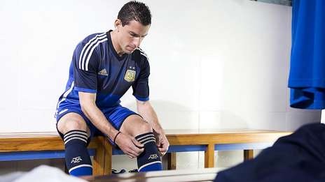 Argentina 2014 world sales cup away jersey