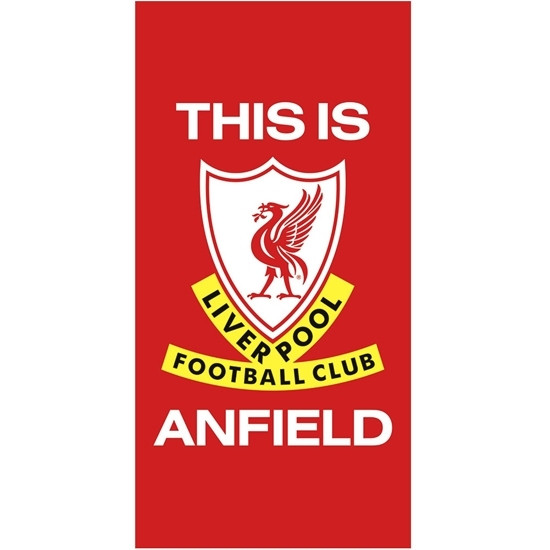 Liverpool towel - This Is Anfield