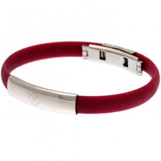 West Ham United FC Colour Silicone Bracelet