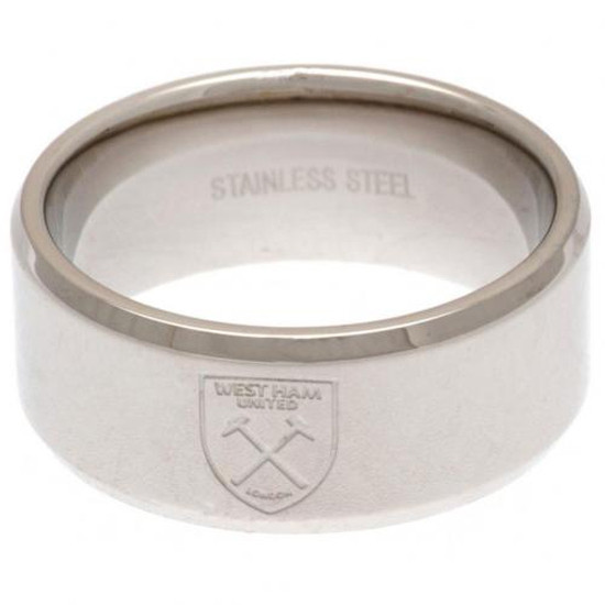 West Ham United FC Band Ring Small