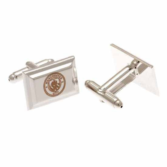 Manchester City F.C. Silver Plated Cufflinks