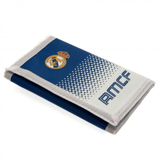 Real Madrid nylon wallet - blue