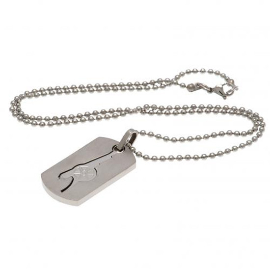 Arsenal FC Dog Tag & Chain CO GN