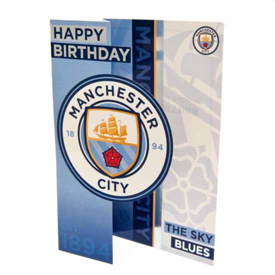 Manchester City FC Birthday Card