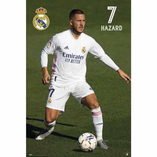 Real Madrid FC Poster Hazard 24