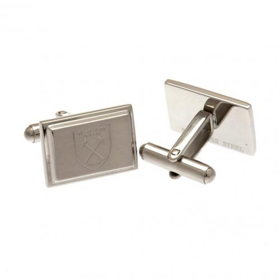 West Ham United FC Stainless Steel Cufflinks