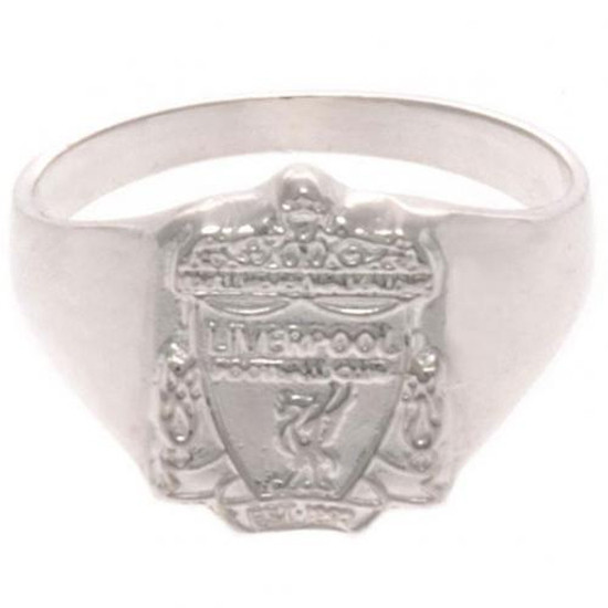 Liverpool FC Sterling Silver Ring Small