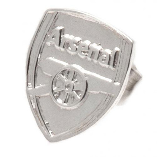 Arsenal FC Sterling Silver Stud Earring