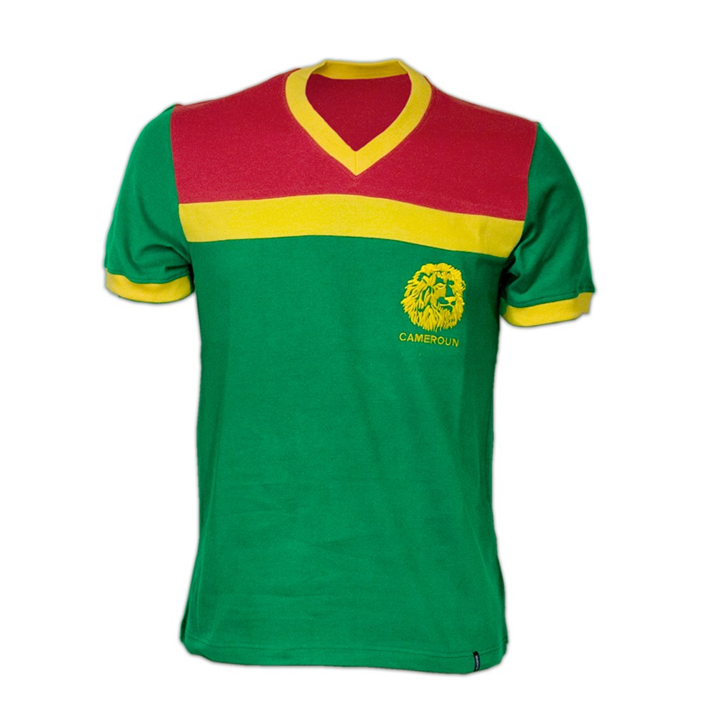 Copa Cameroon 1989 Short Sleeve Retro Shirt