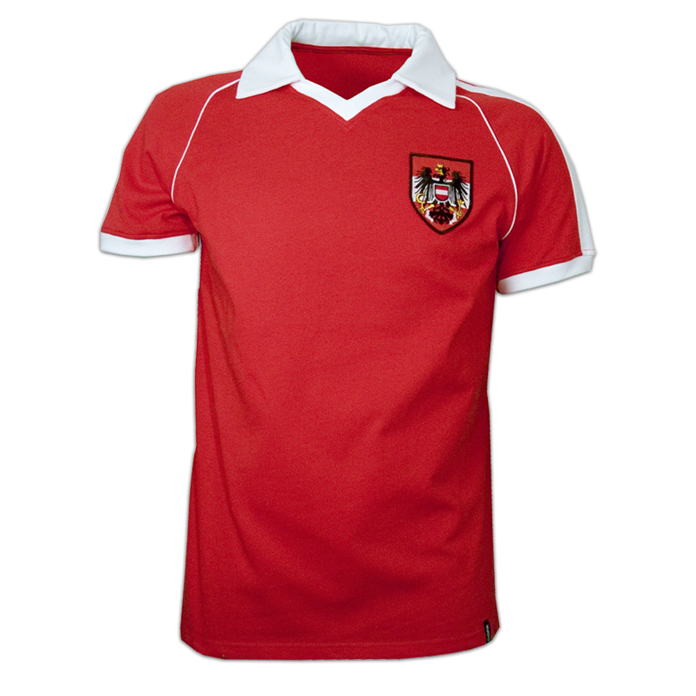 Copa Austria Away WC 1982 Short Sleeve Retro Shirt