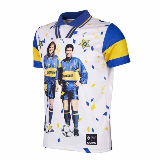 Maradona's Bootleg Brilliance: COPA Official Football Shirt