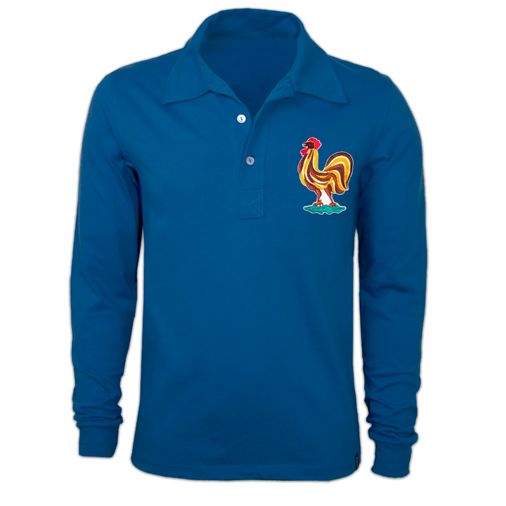 Copa France 1950's Long Sleeve Retro Shirt