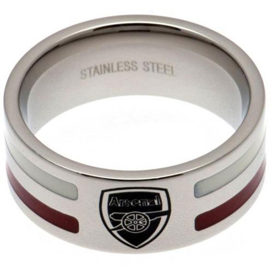 Arsenal FC Colour Stripe Ring Medium