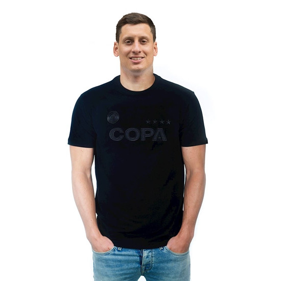 Copa All Black Logo T-shirt