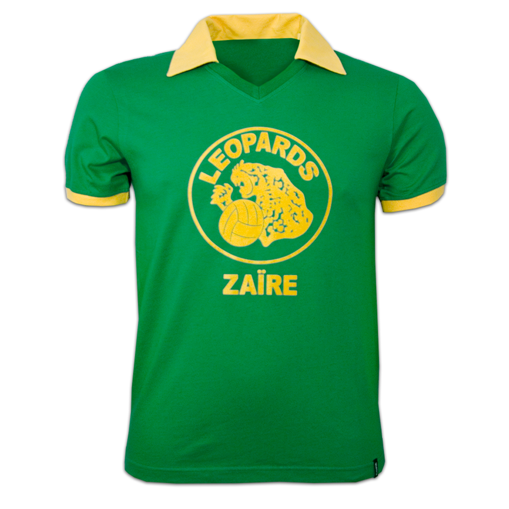 Zaire World Cup 1974 Short Sleeve Retro 