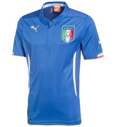 Italy Home Jersey 2014 World Cup Men's 