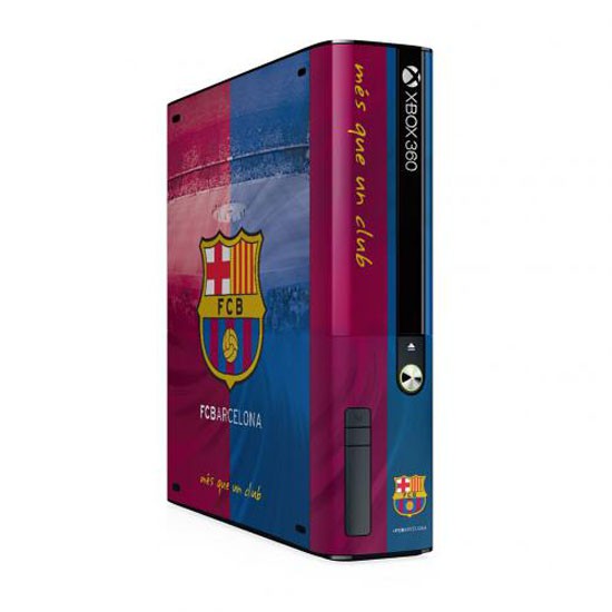 FC Barcelona Xbox 360 E GO Console Skin