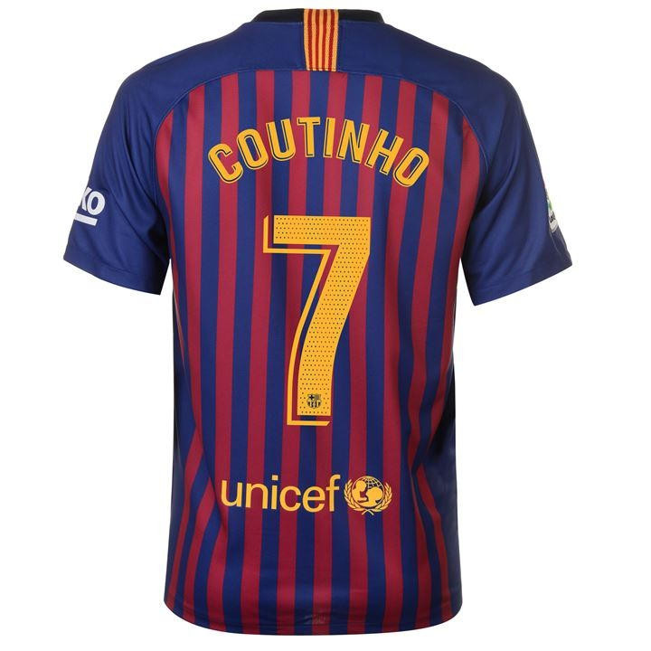 Barca home kit - Coutinho 7