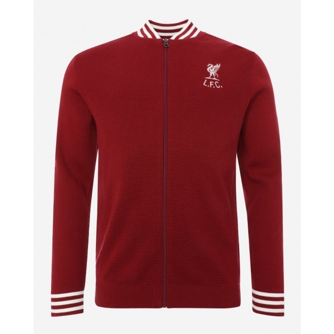 Liverpool Shankly Zip Through knit jacket