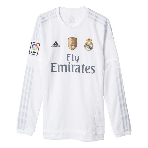 Real Madrid home jersey Long Sleeve