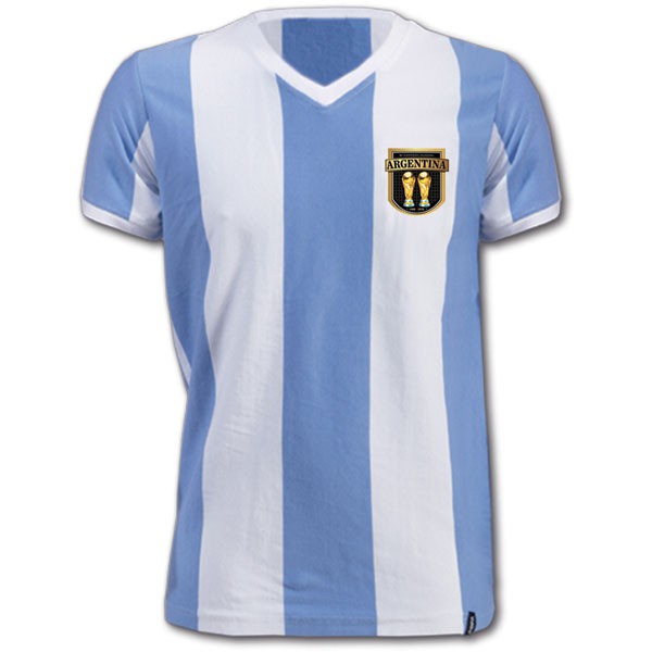gen Halvtreds Nogle gange nogle gange Copa Argentina 1960's Retro Jersey - Bi-Campeon Men's Short Sleeve