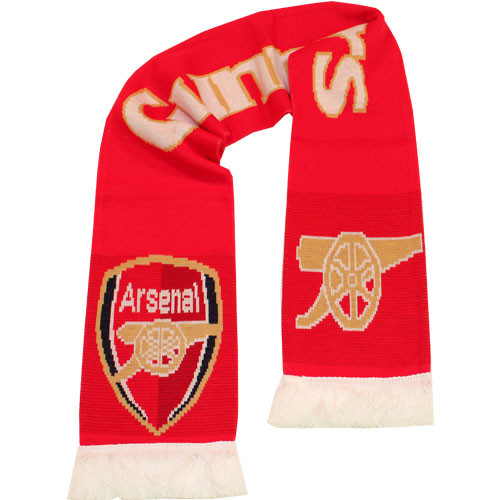 Arsenal jacquard scarf - cannon