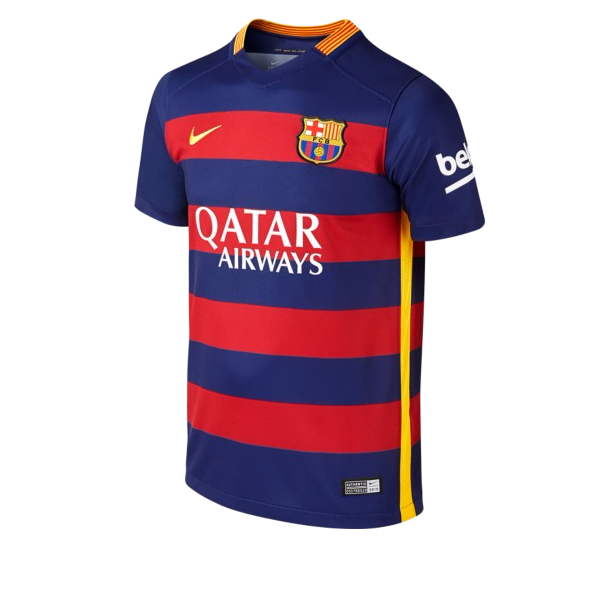 Nike FC Barcelona 15/16シーズン ホームユニフォーム Nike FC Barcelona Home Jersey 2015/16 - Youth, Short Sleeve