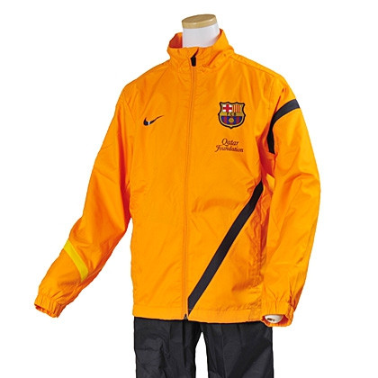 FC Barcelona training suit woven 2011/12 - orange youth