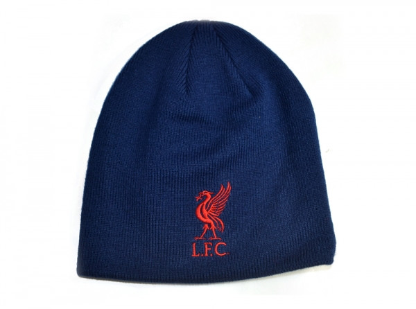 Liverpool beanie hat - navy