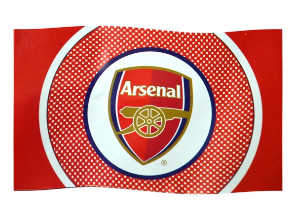 Arsenal flag - bulls eye