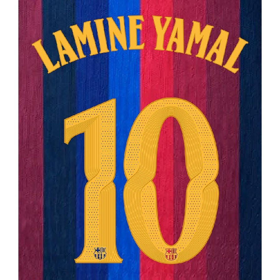 FC Barcelona UCL home print 2026/27 - Lamine Yamal 10