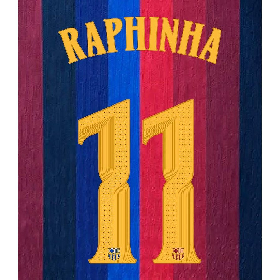 FC Barcelona UCL home print 2026/27 - Raphinha 11