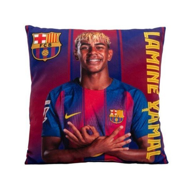FC Barcelona cushion Lamine Yamal 10 - 40 x 40 cm