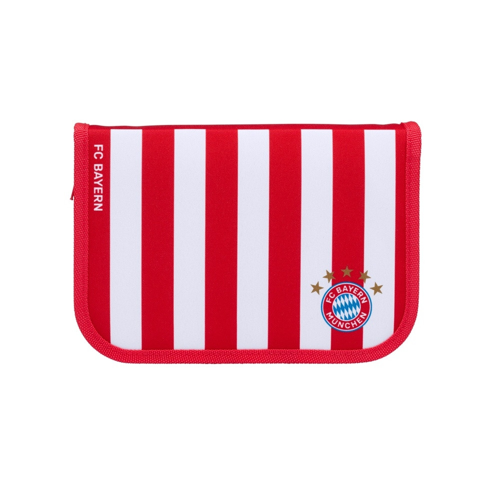 FC Bayern Munich Pencil Case - filled - stripes