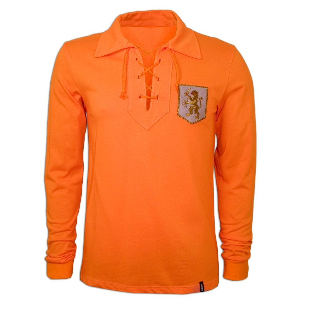 Holland 1950s L/S Retro Football Shirt