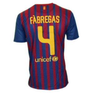 FC Barcelona home jersey 2011/12 - Fab 4