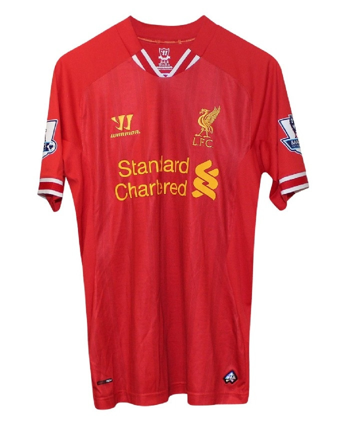 Liverpool home jersey 2013/14 - PL badges - front