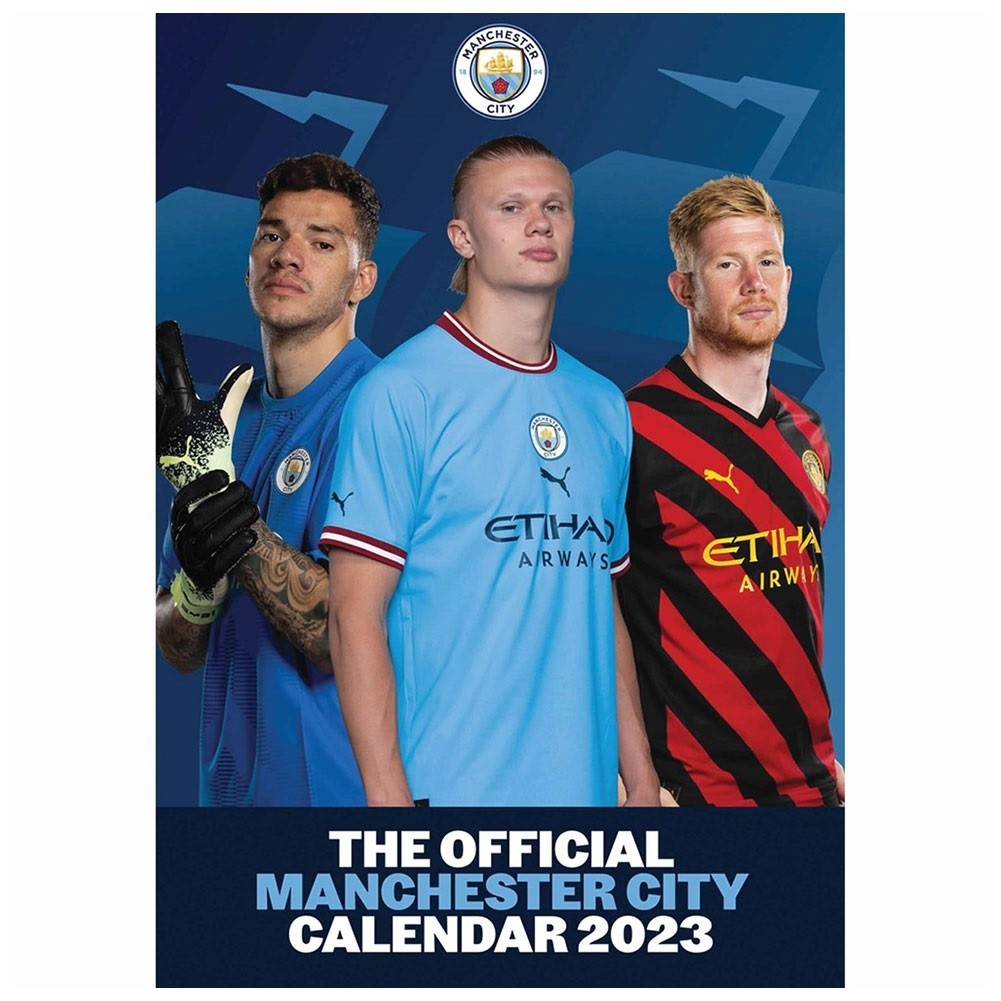 Manchester City Calendar 2023 A3 format