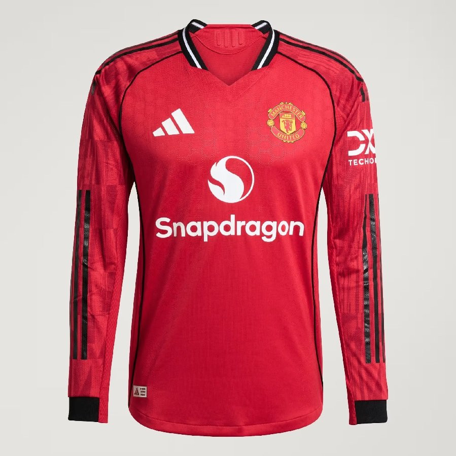 Manchester United home jersey L/S 2025/26 - authentic