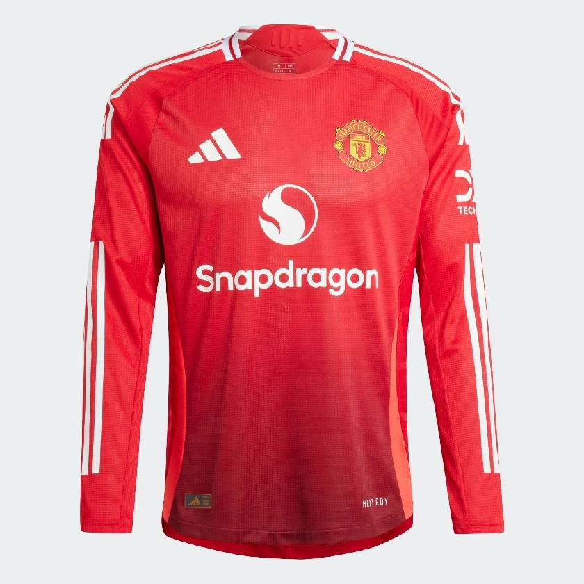 Man Utd home jersey Long Sleeve authentic - mens