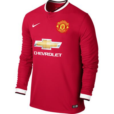 Manchester United home jersey Long Sleeve 2014/15