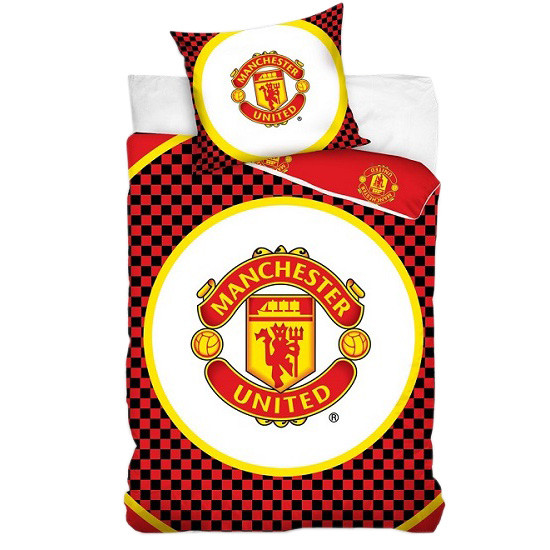 Manchester United duvet set - bulls eye