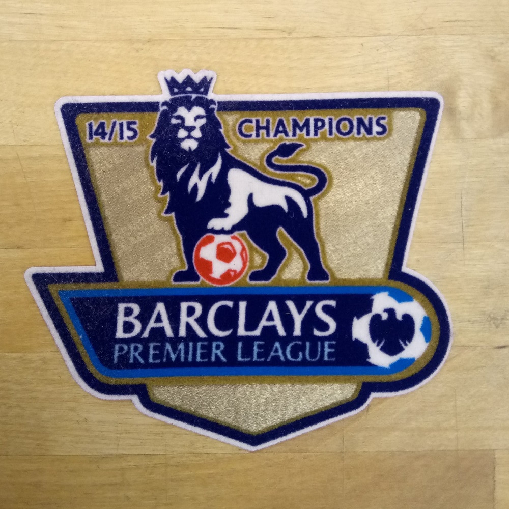 Premier League Champs sleeve badge 2014/15