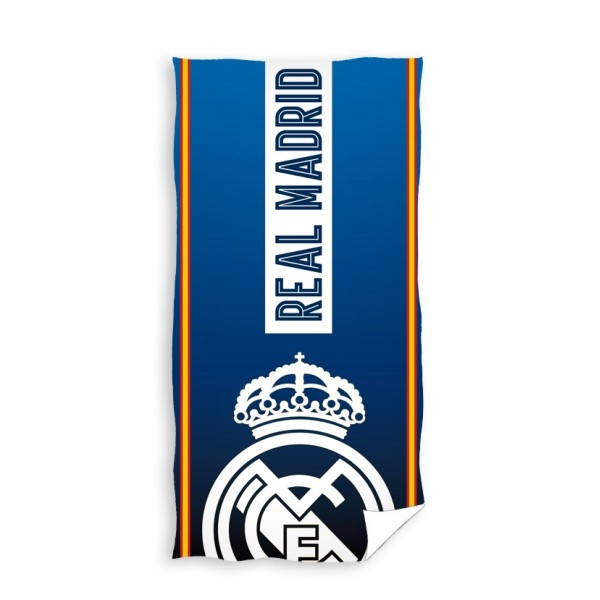 Real Madrid towel - blue - white logo