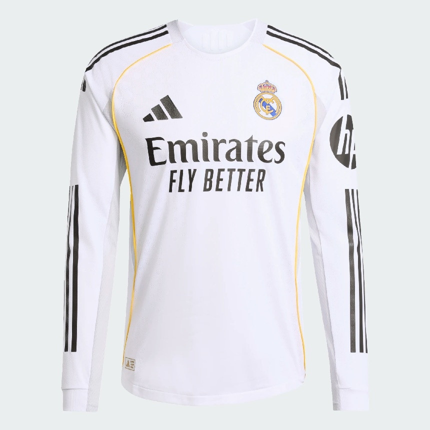 Real Madrid home jersey L/S 2017/18 - WCC
