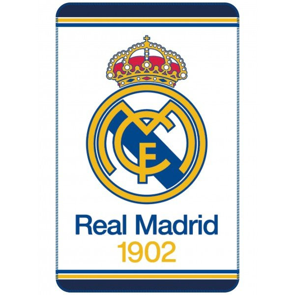 Real Madrid blanket - white