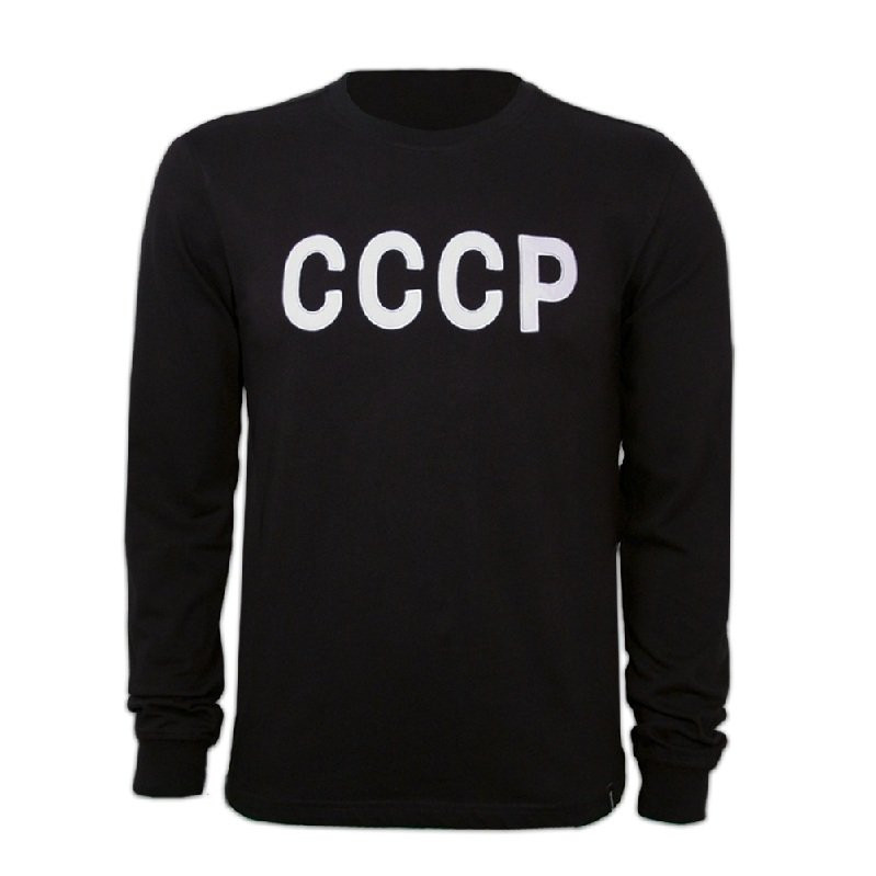 Sovjet CCCP Goalie 1960's L/S Retro Shirt - mens